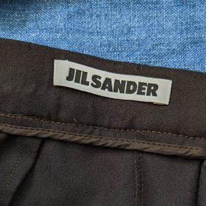 Jil Sander black wool trousers (S)